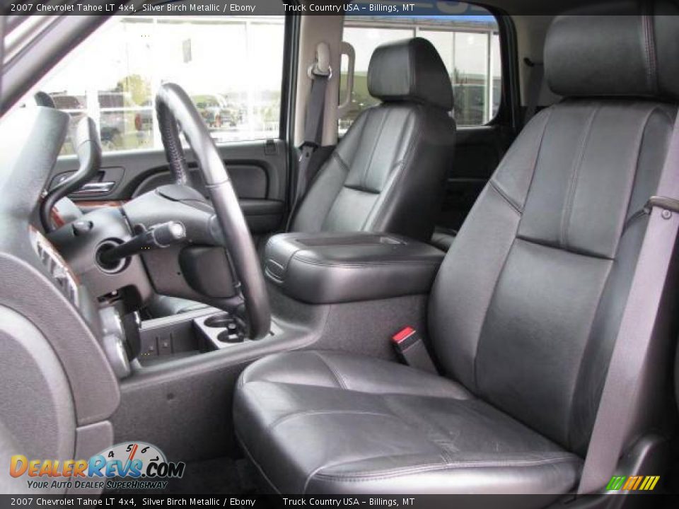 2007 Chevrolet Tahoe LT 4x4 Silver Birch Metallic / Ebony Photo #11