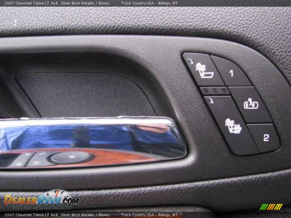2007 Chevrolet Tahoe LT 4x4 Silver Birch Metallic / Ebony Photo #12