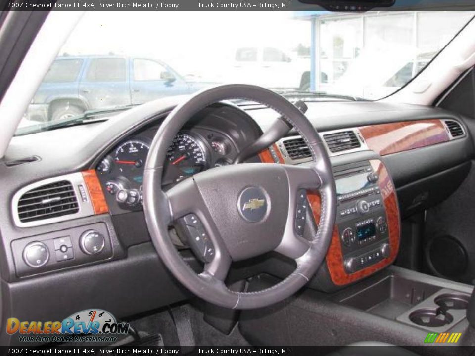 2007 Chevrolet Tahoe LT 4x4 Silver Birch Metallic / Ebony Photo #13