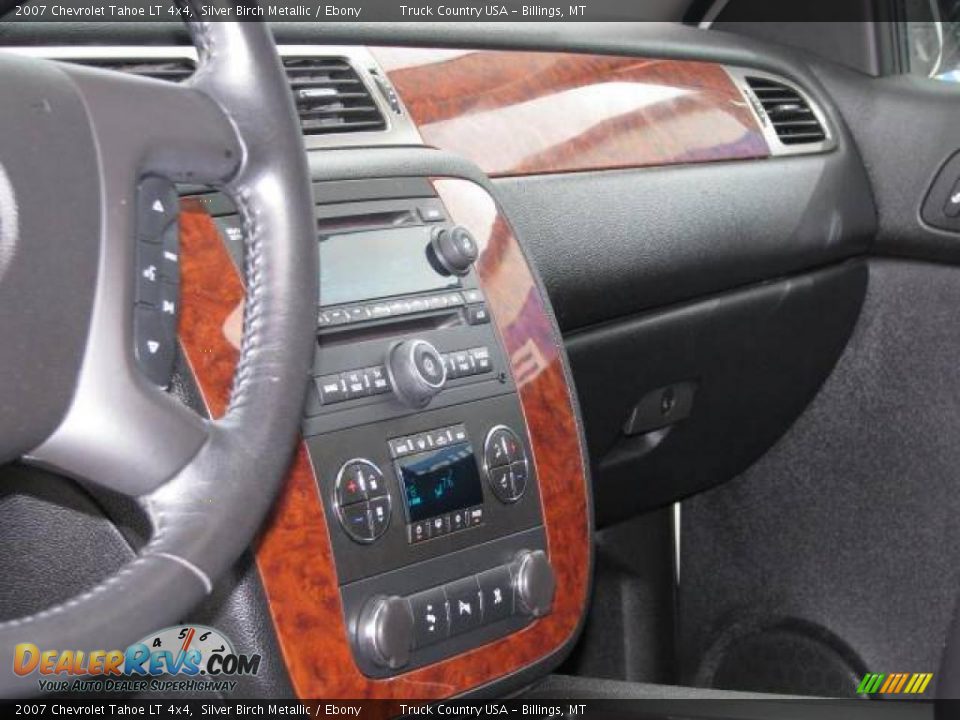 2007 Chevrolet Tahoe LT 4x4 Silver Birch Metallic / Ebony Photo #14