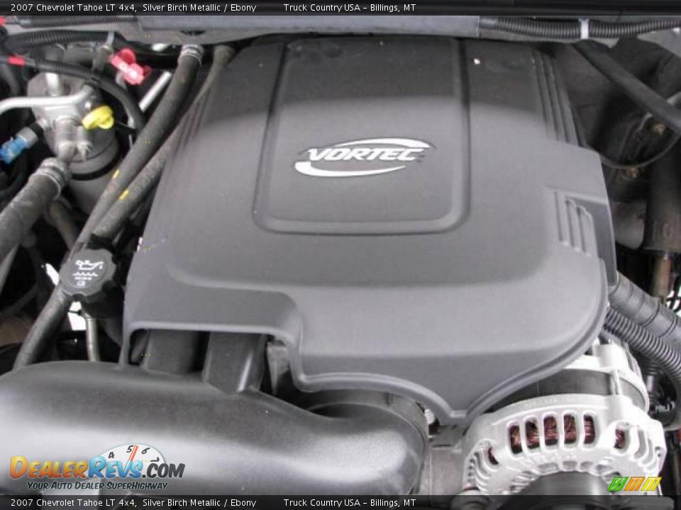 2007 Chevrolet Tahoe LT 4x4 Silver Birch Metallic / Ebony Photo #17