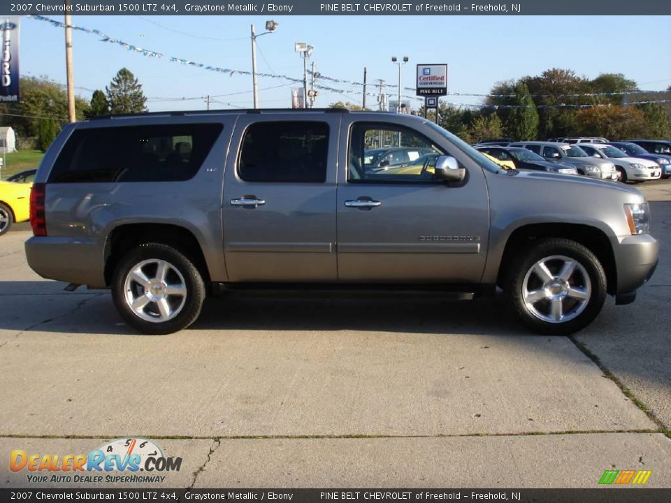 2007 Chevrolet Suburban 1500 LTZ 4x4 Graystone Metallic / Ebony Photo #3