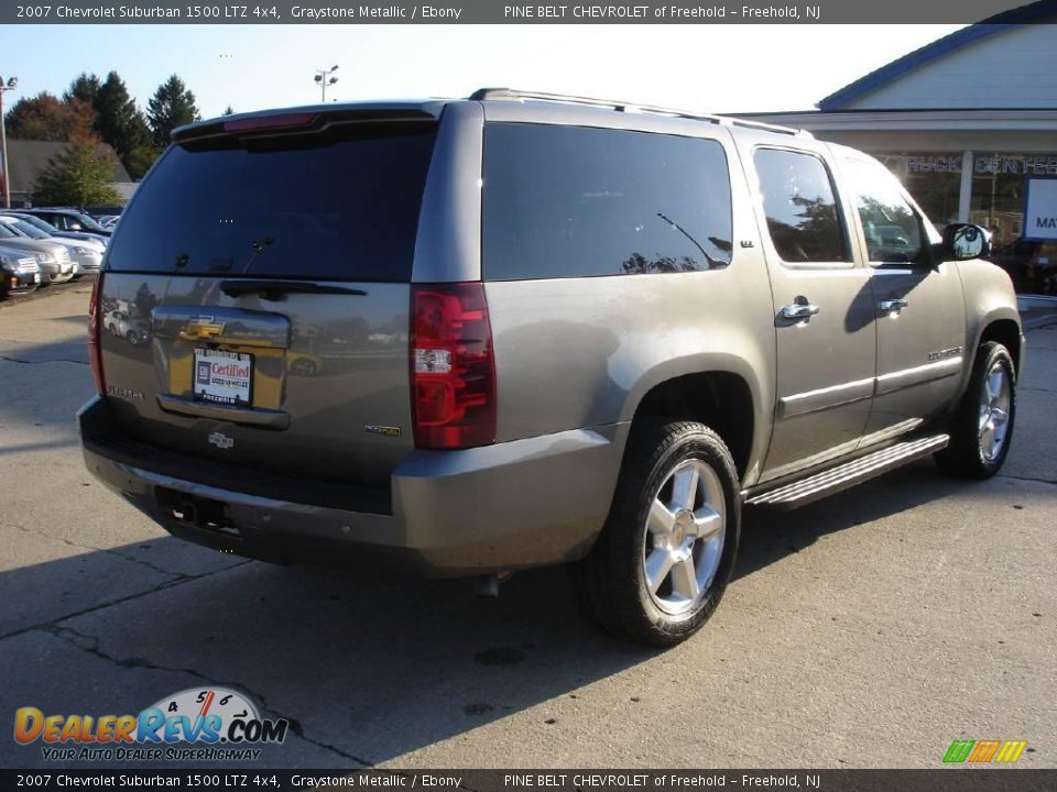 2007 Chevrolet Suburban 1500 LTZ 4x4 Graystone Metallic / Ebony Photo #4