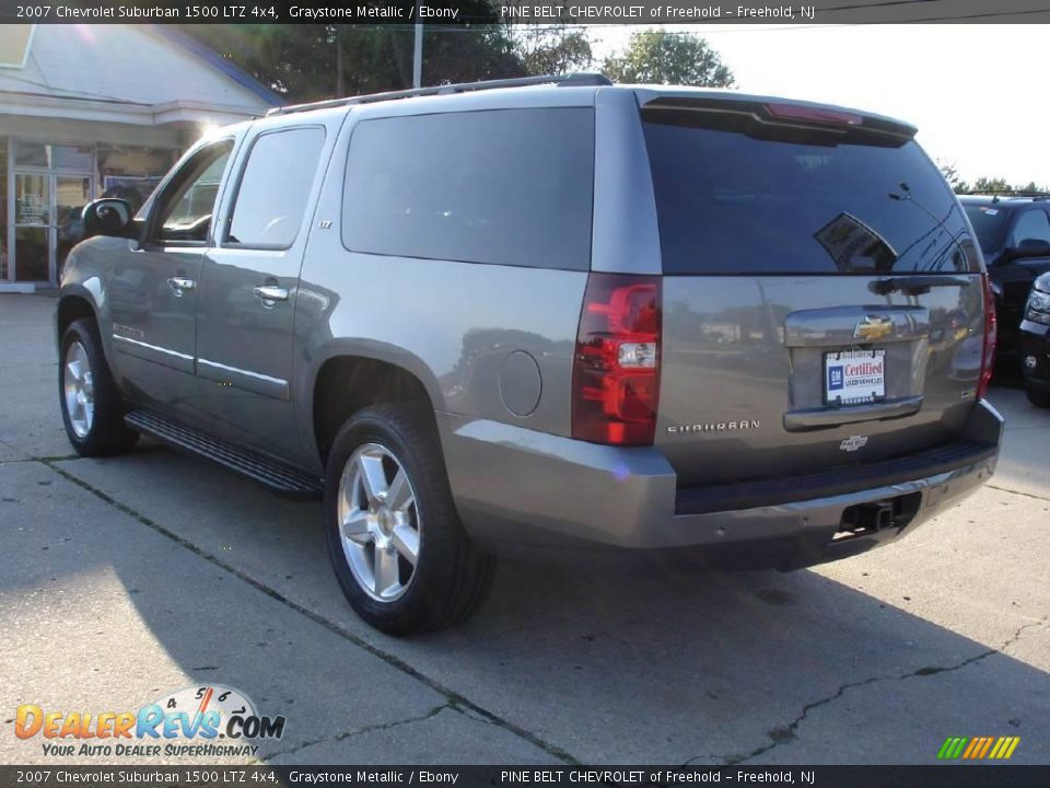 2007 Chevrolet Suburban 1500 LTZ 4x4 Graystone Metallic / Ebony Photo #5