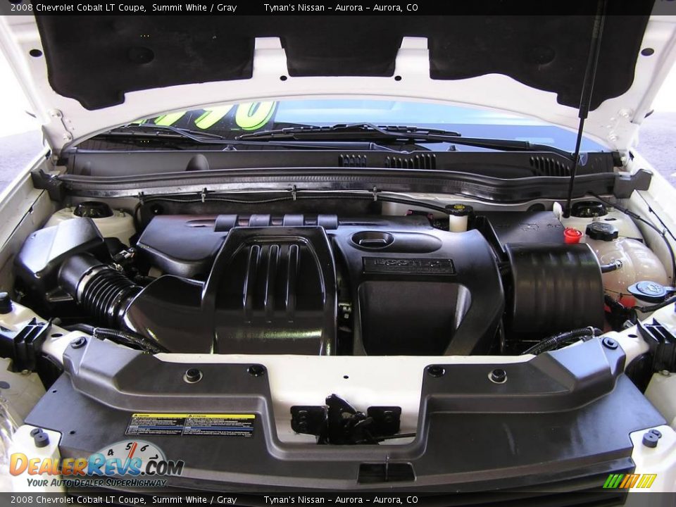 2008 Chevrolet Cobalt LT Coupe Summit White / Gray Photo #9