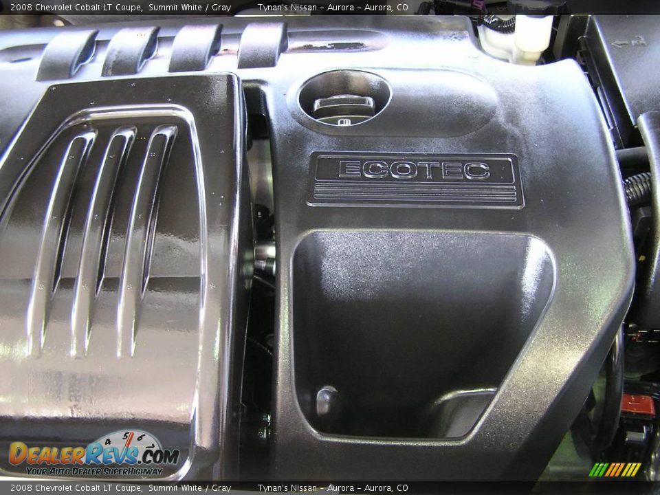 2008 Chevrolet Cobalt LT Coupe Summit White / Gray Photo #10