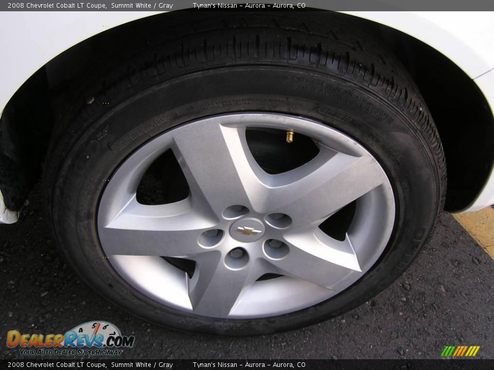 2008 Chevrolet Cobalt LT Coupe Summit White / Gray Photo #12