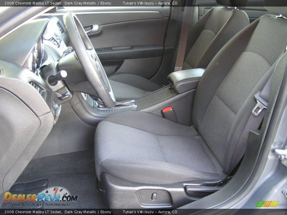 2008 Chevrolet Malibu LT Sedan Dark Gray Metallic / Ebony Photo #6