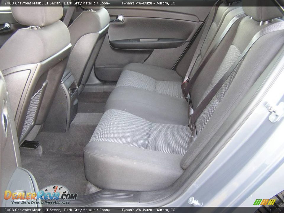 2008 Chevrolet Malibu LT Sedan Dark Gray Metallic / Ebony Photo #7