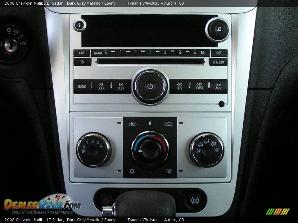 2008 Chevrolet Malibu LT Sedan Dark Gray Metallic / Ebony Photo #10