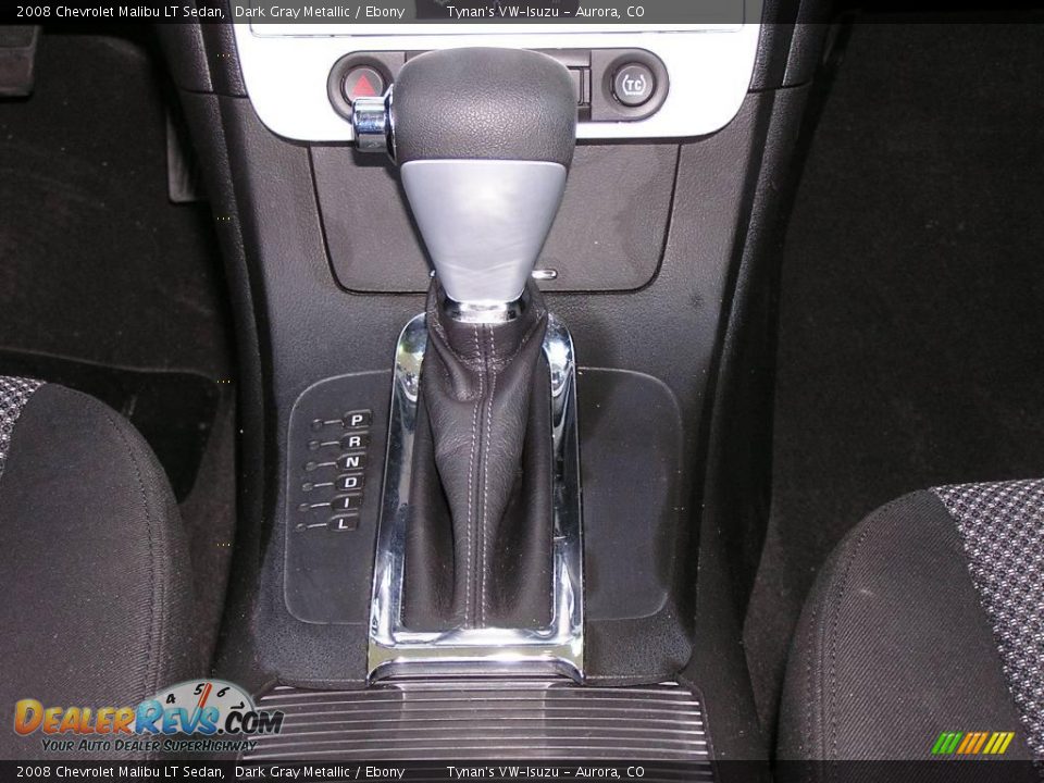2008 Chevrolet Malibu LT Sedan Dark Gray Metallic / Ebony Photo #11