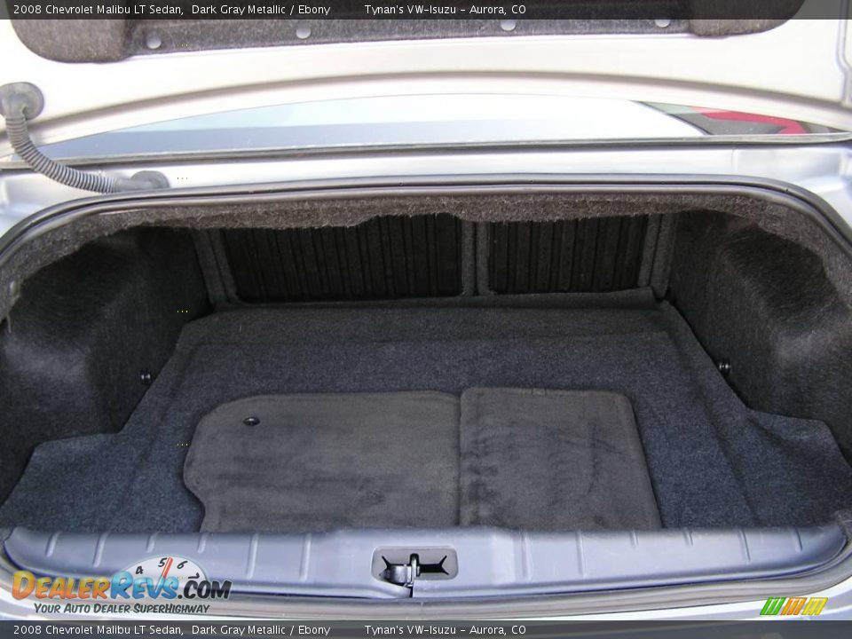 2008 Chevrolet Malibu LT Sedan Dark Gray Metallic / Ebony Photo #13