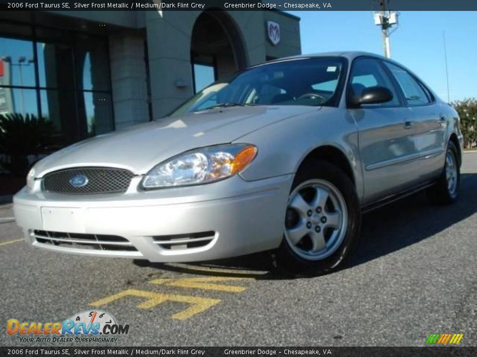 2006 Ford Taurus SE Silver Frost Metallic / Medium/Dark Flint Grey Photo #1