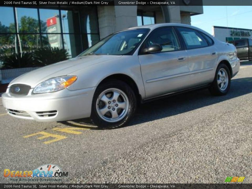2006 Ford Taurus SE Silver Frost Metallic / Medium/Dark Flint Grey Photo #2