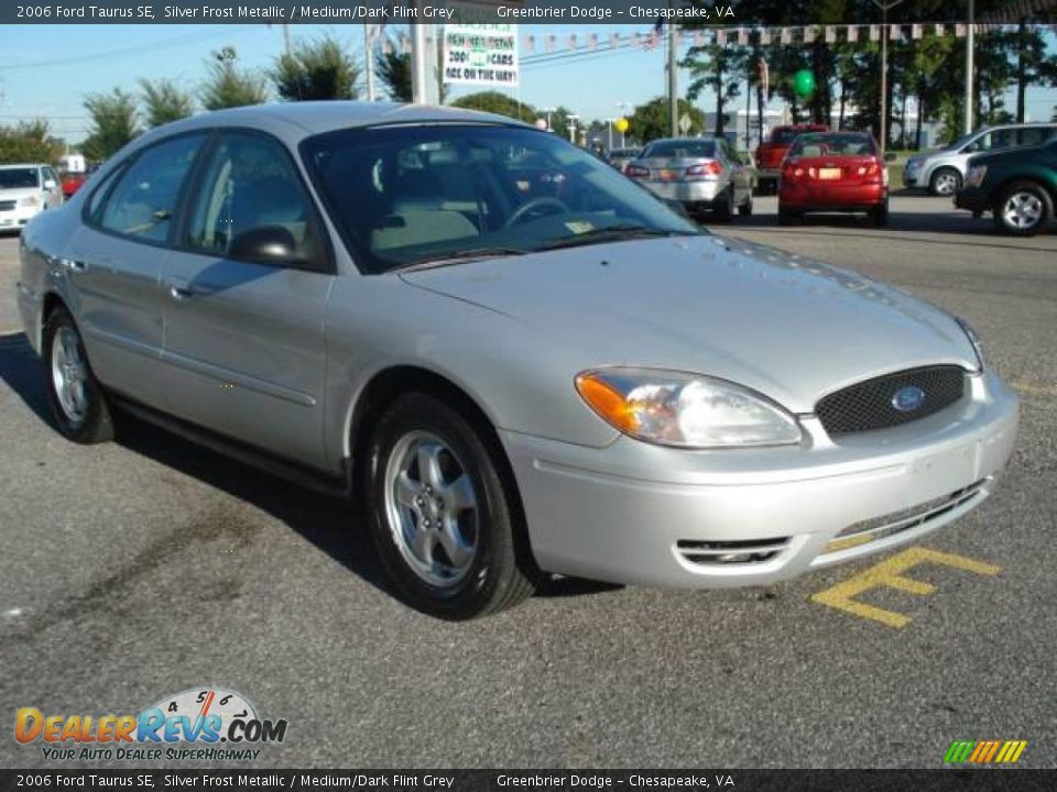 2006 Ford Taurus SE Silver Frost Metallic / Medium/Dark Flint Grey Photo #7