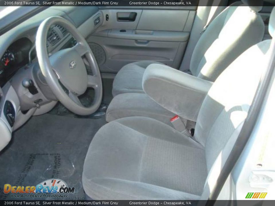 2006 Ford Taurus SE Silver Frost Metallic / Medium/Dark Flint Grey Photo #8