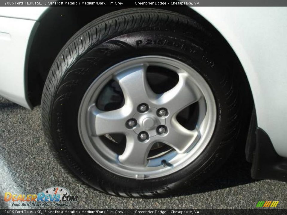 2006 Ford Taurus SE Silver Frost Metallic / Medium/Dark Flint Grey Photo #14