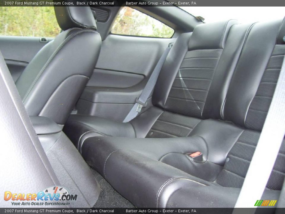 2007 Ford Mustang GT Premium Coupe Black / Dark Charcoal Photo #9