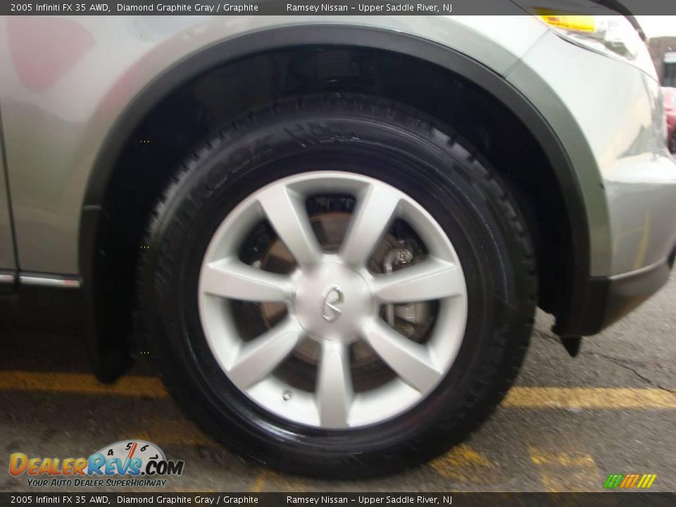 2005 Infiniti FX 35 AWD Diamond Graphite Gray / Graphite Photo #26