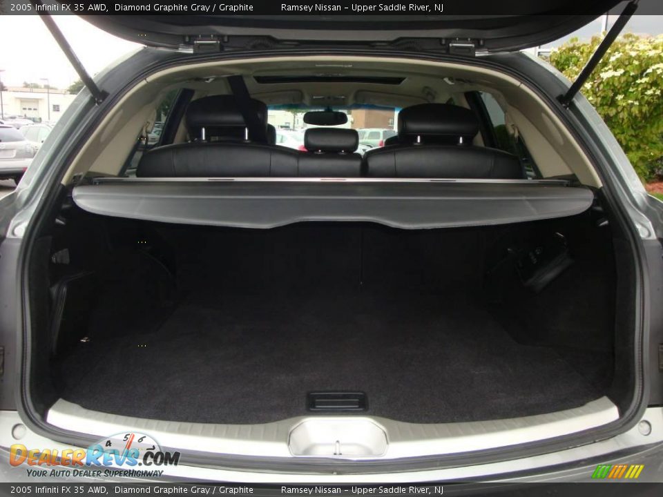 2005 Infiniti FX 35 AWD Diamond Graphite Gray / Graphite Photo #29
