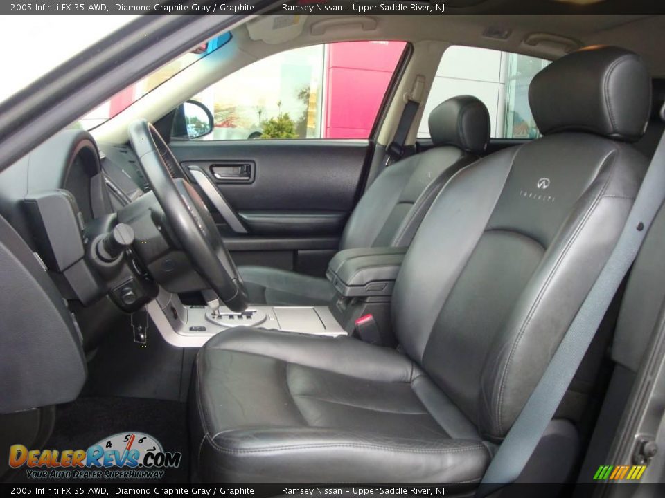 2005 Infiniti FX 35 AWD Diamond Graphite Gray / Graphite Photo #31