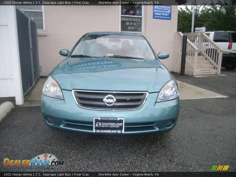 2002 Nissan Altima 2.5 S Seascape Light Blue / Frost Gray Photo #1