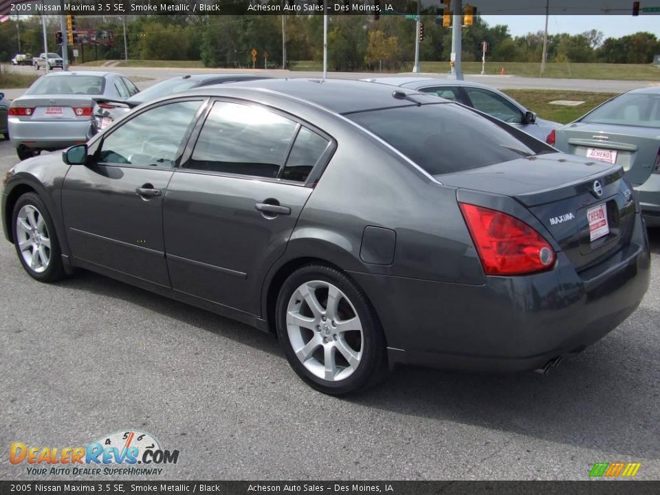 2005 Nissan Maxima 3.5 SE Smoke Metallic / Black Photo #3