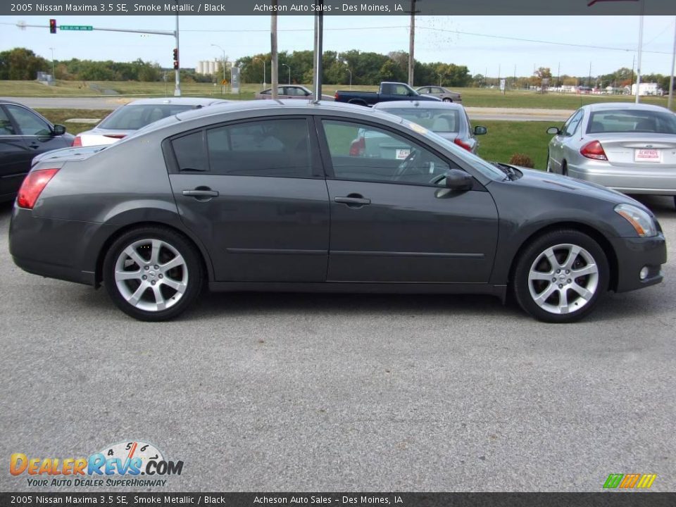 2005 Nissan Maxima 3.5 SE Smoke Metallic / Black Photo #7