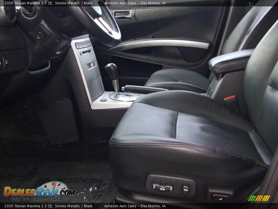2005 Nissan Maxima 3.5 SE Smoke Metallic / Black Photo #11
