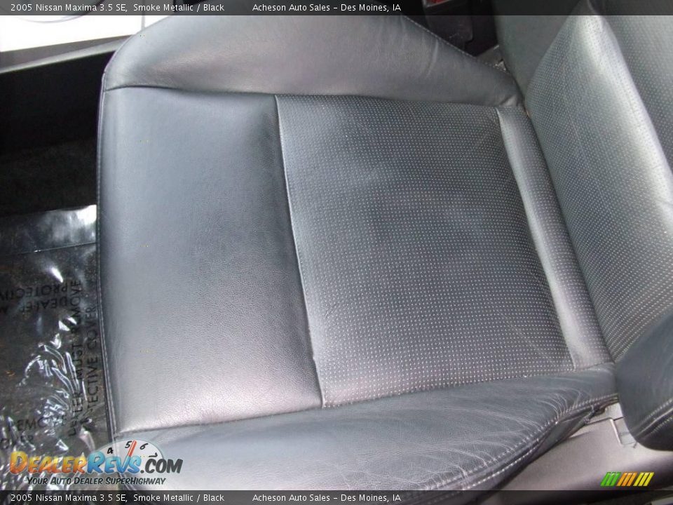 2005 Nissan Maxima 3.5 SE Smoke Metallic / Black Photo #12