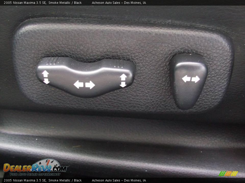 2005 Nissan Maxima 3.5 SE Smoke Metallic / Black Photo #14