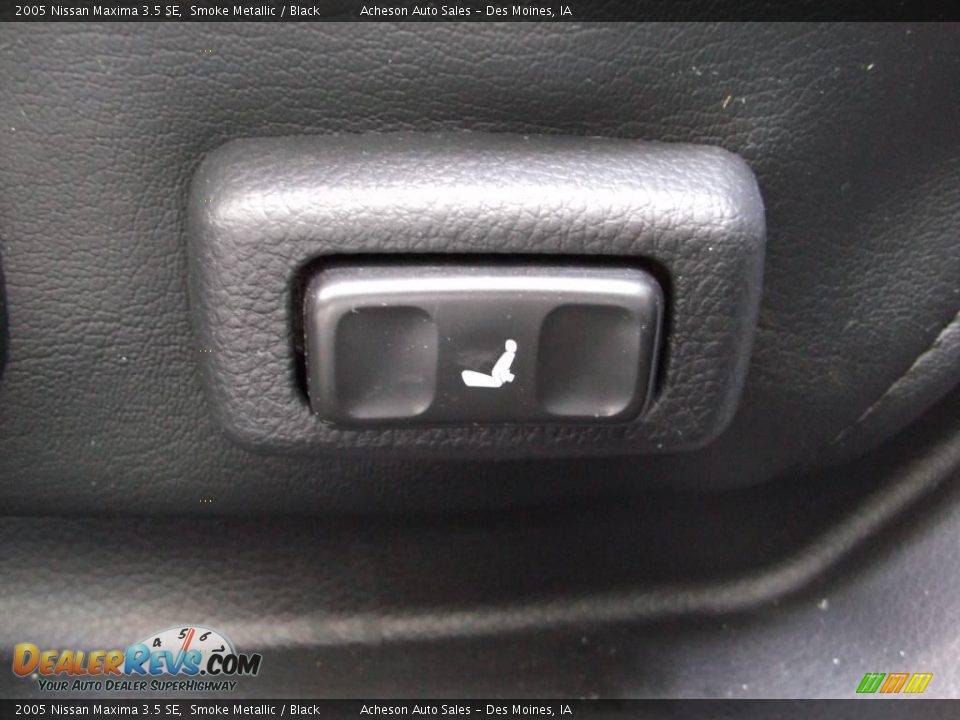 2005 Nissan Maxima 3.5 SE Smoke Metallic / Black Photo #15