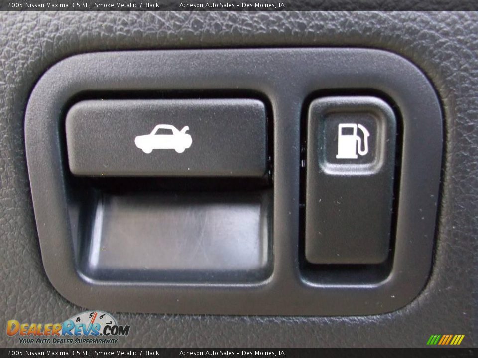 2005 Nissan Maxima 3.5 SE Smoke Metallic / Black Photo #20
