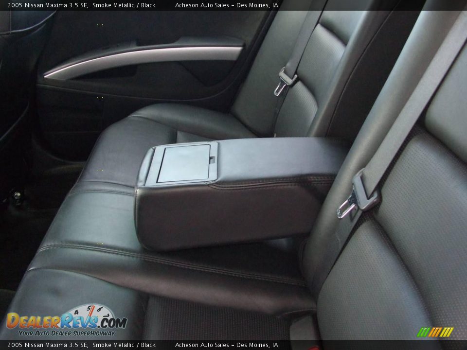 2005 Nissan Maxima 3.5 SE Smoke Metallic / Black Photo #26