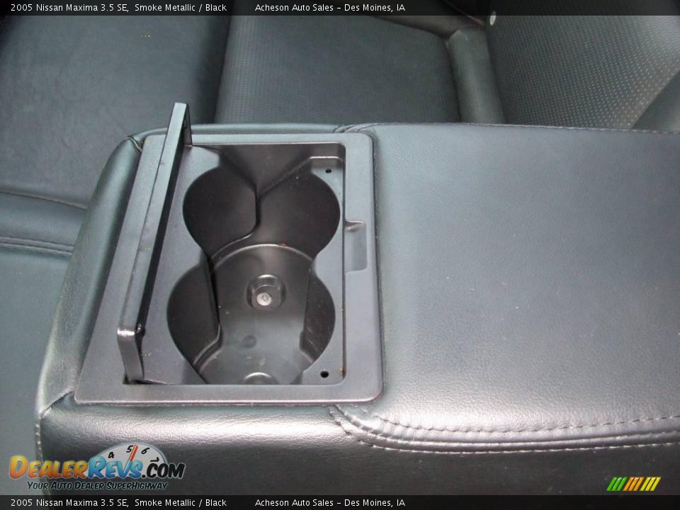 2005 Nissan Maxima 3.5 SE Smoke Metallic / Black Photo #27