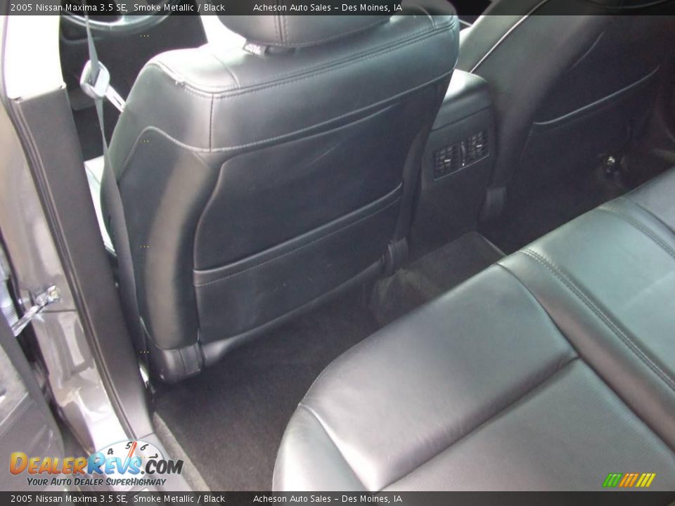 2005 Nissan Maxima 3.5 SE Smoke Metallic / Black Photo #29