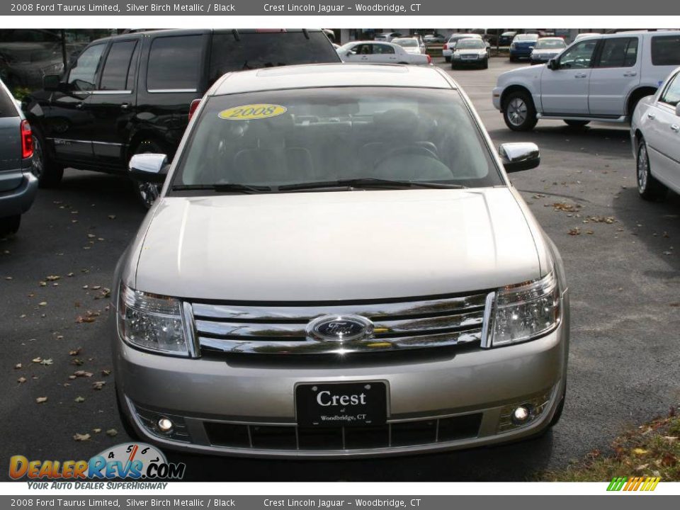 2008 Ford Taurus Limited Silver Birch Metallic / Black Photo #2
