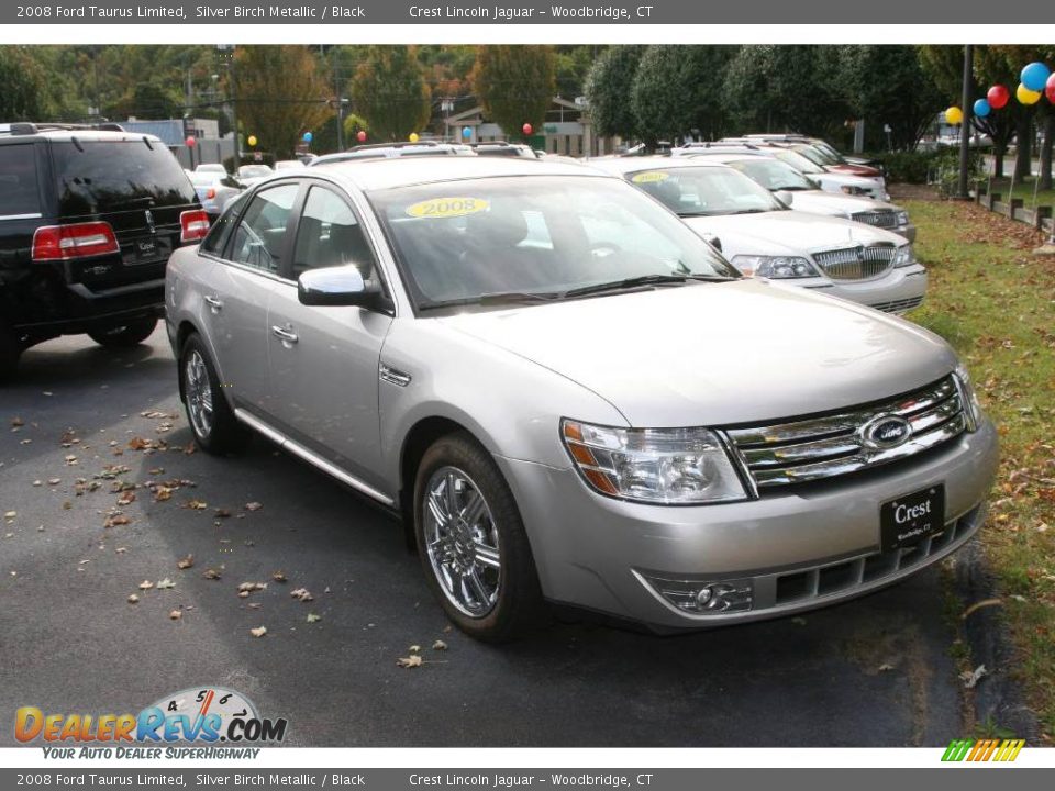 2008 Ford Taurus Limited Silver Birch Metallic / Black Photo #3