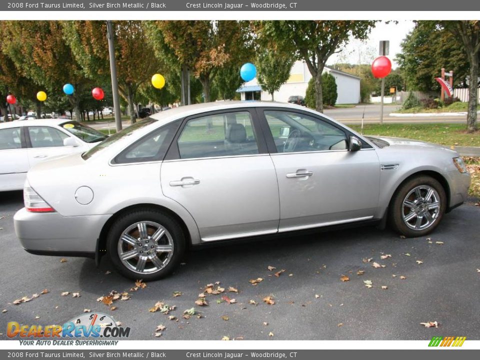 2008 Ford Taurus Limited Silver Birch Metallic / Black Photo #4
