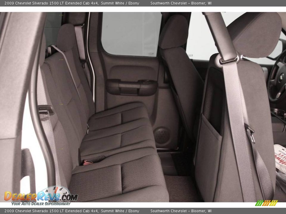 2009 Chevrolet Silverado 1500 LT Extended Cab 4x4 Summit White / Ebony Photo #5