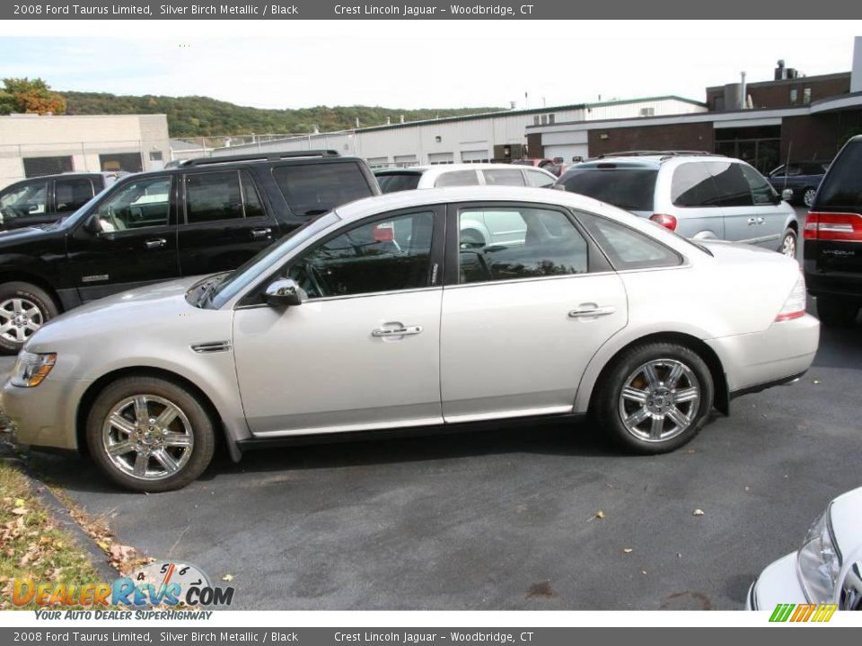 2008 Ford Taurus Limited Silver Birch Metallic / Black Photo #9