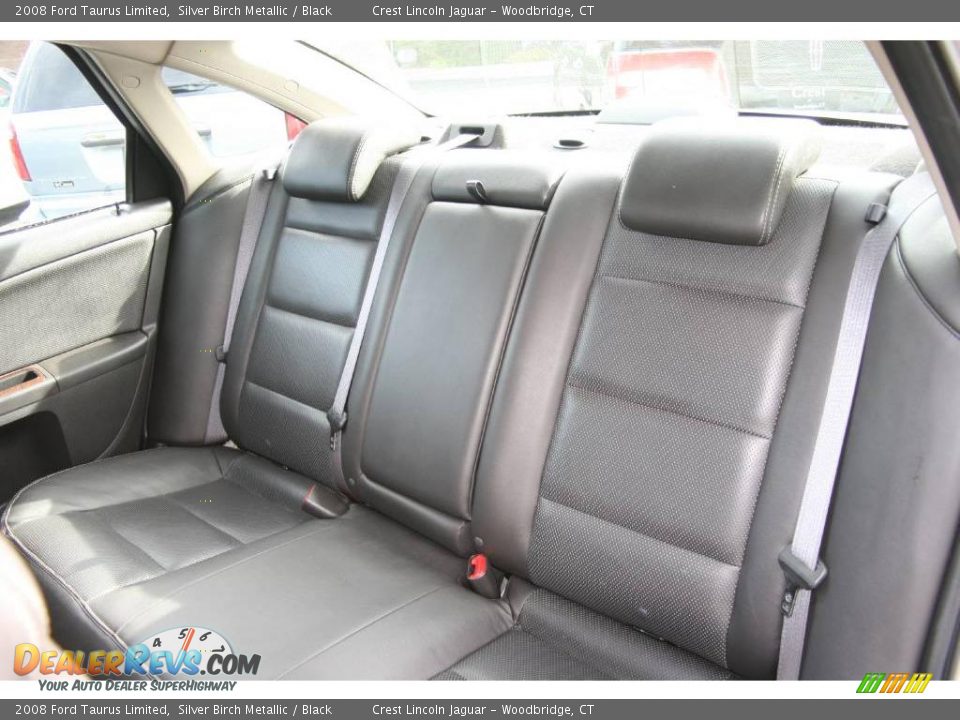 2008 Ford Taurus Limited Silver Birch Metallic / Black Photo #13