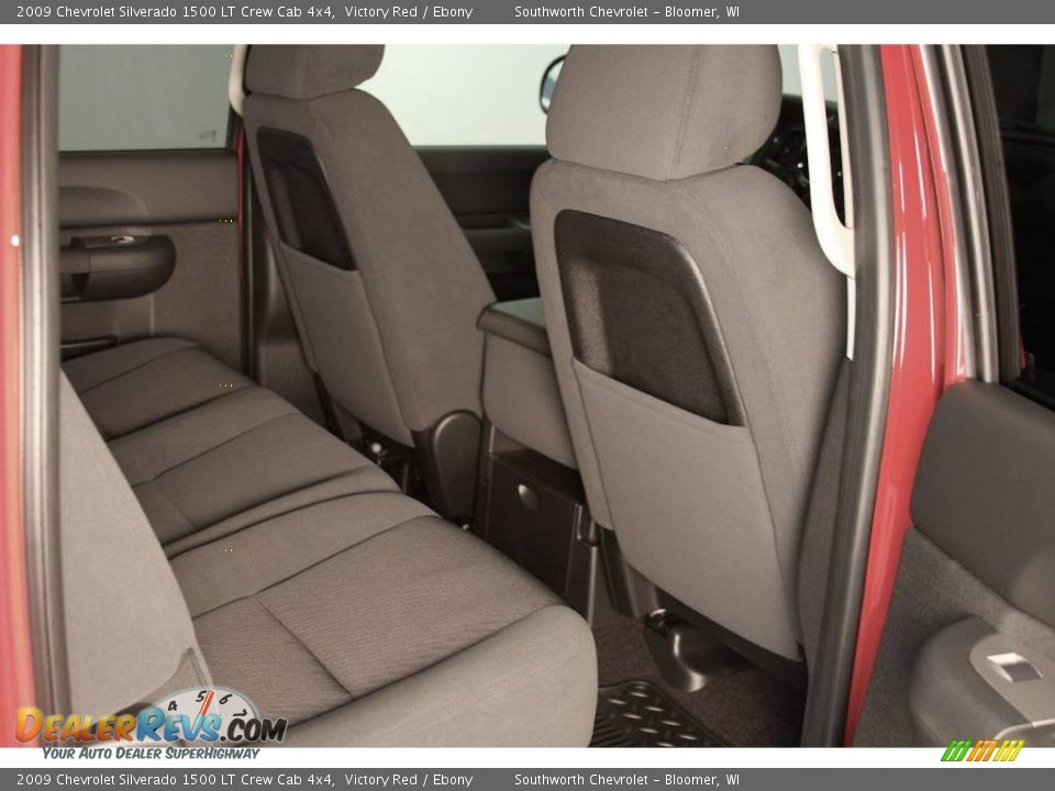 2009 Chevrolet Silverado 1500 LT Crew Cab 4x4 Victory Red / Ebony Photo #5