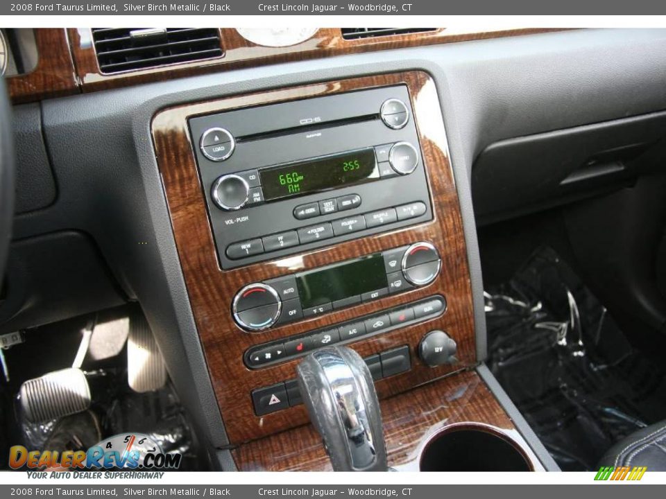 2008 Ford Taurus Limited Silver Birch Metallic / Black Photo #16