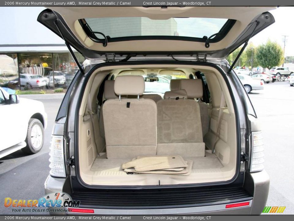 2006 Mercury Mountaineer Luxury AWD Mineral Grey Metallic / Camel Photo #7