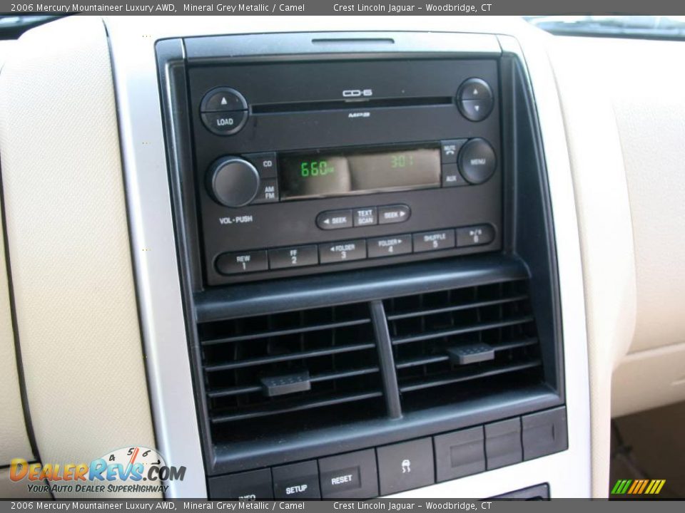 2006 Mercury Mountaineer Luxury AWD Mineral Grey Metallic / Camel Photo #16