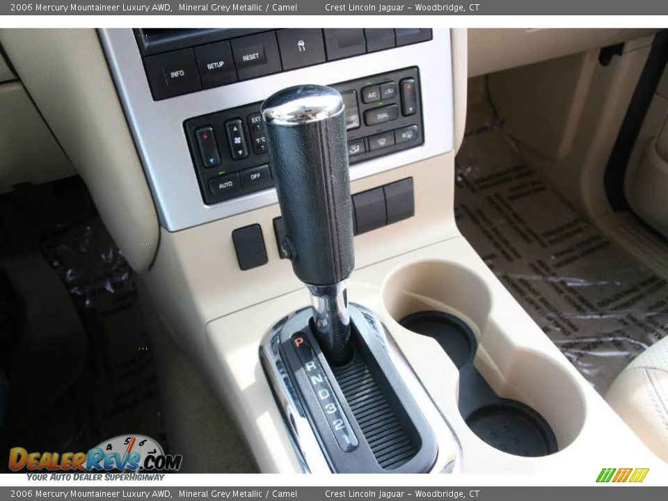 2006 Mercury Mountaineer Luxury AWD Mineral Grey Metallic / Camel Photo #17