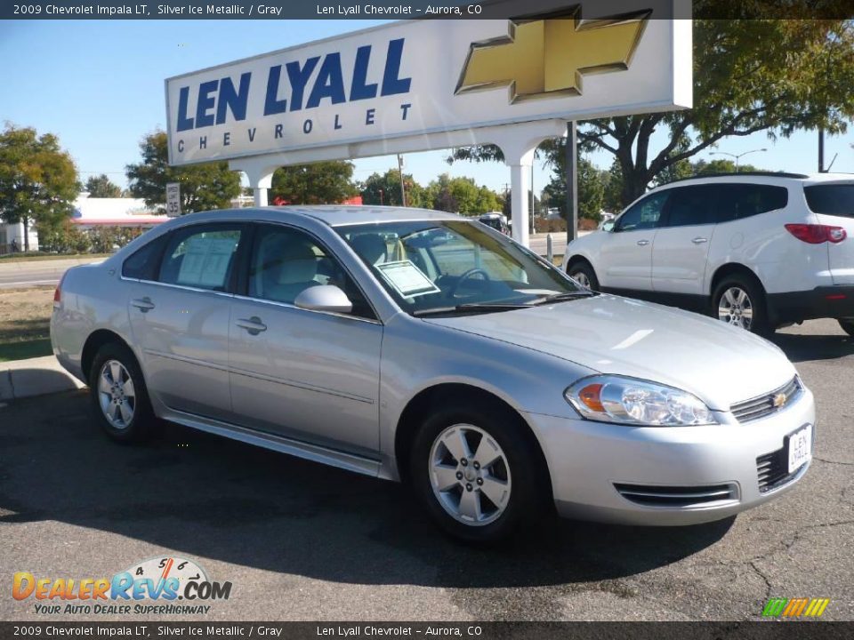 2009 Chevrolet Impala LT Silver Ice Metallic / Gray Photo #1
