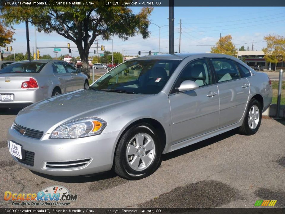 2009 Chevrolet Impala LT Silver Ice Metallic / Gray Photo #3