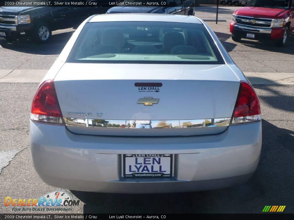 2009 Chevrolet Impala LT Silver Ice Metallic / Gray Photo #5